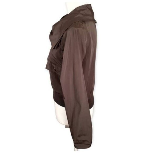 SIMPLY VERA VERA WANG GRAY/BROWN JACKET SZ.XS EUC. - Picture 4 of 9